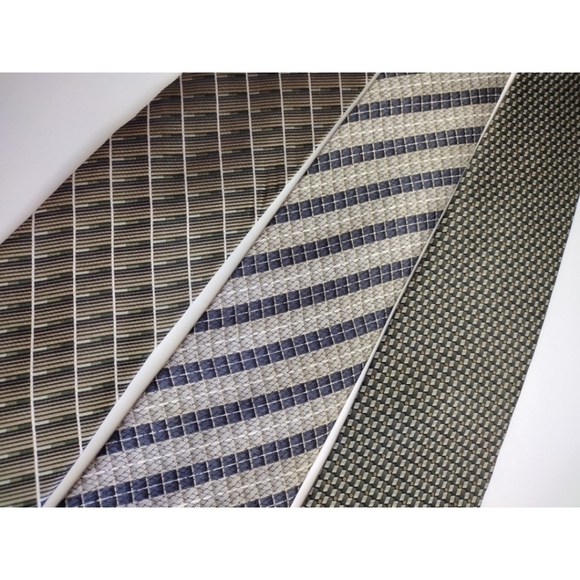 Bundle of 3 silk ties - Picture 2 of 8